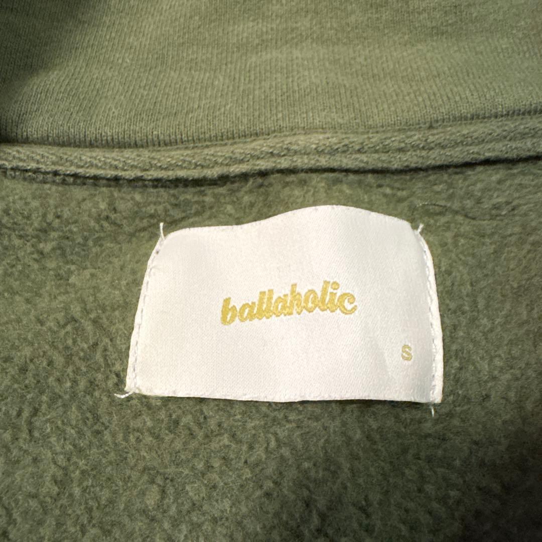 ballaholic ジップスウェット カーキ Sサイズ