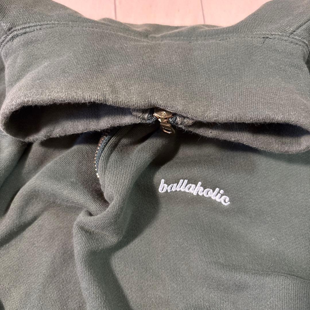 ballaholic ジップスウェット カーキ Sサイズ