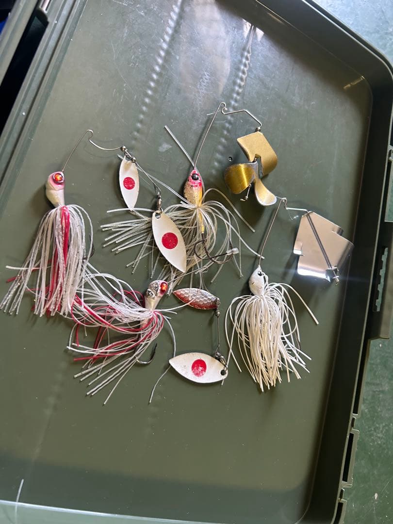 クランクベイト スピナーベイト バズベイト ワーム バス釣りセット