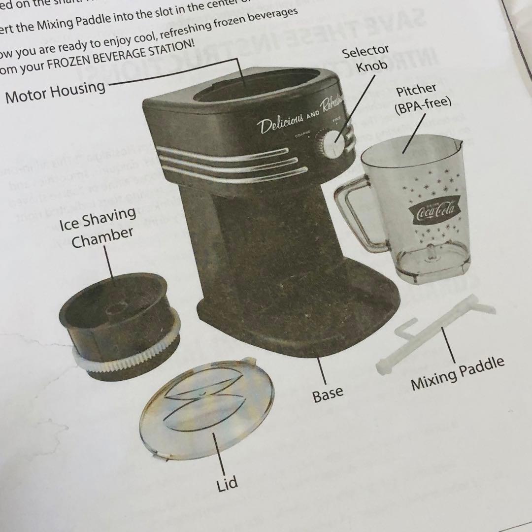 パドル欠品】コカコーラ フローズンビバレッジステーション ドリンク