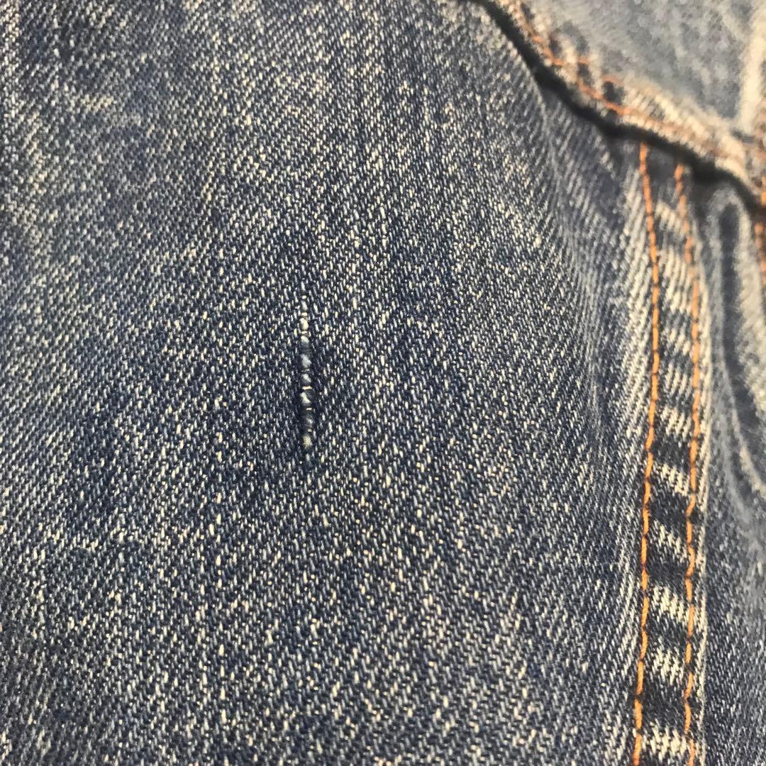 70s Levi's 70505 Care Tag ブランクタブ