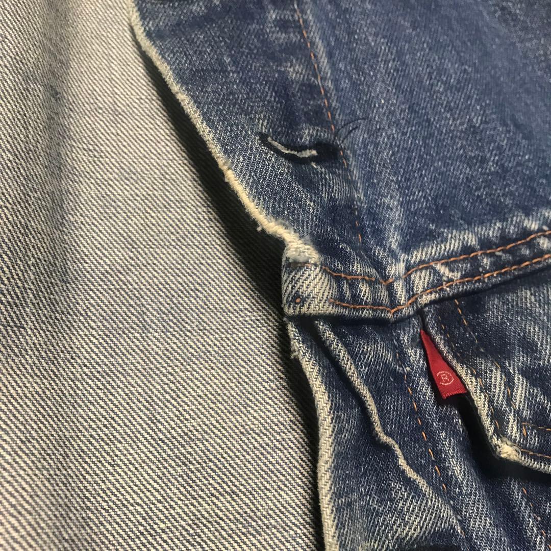 70s Levi's 70505 Care Tag ブランクタブ