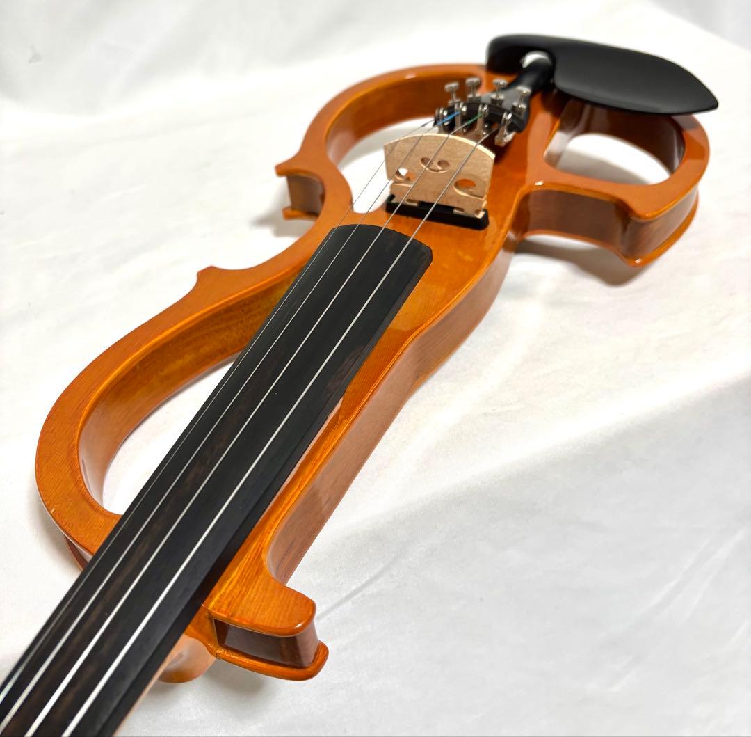 【動作確認済】CECILIO エレキ/サイレントバイオリン 4/4サイズ
