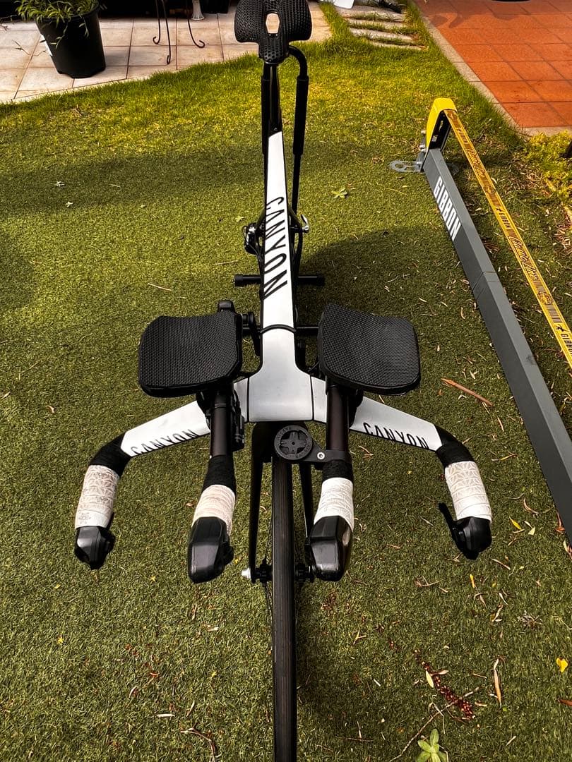 キャニオン【軽量7.64kg】トライ、TT di2 パワメ ZIPPホイール