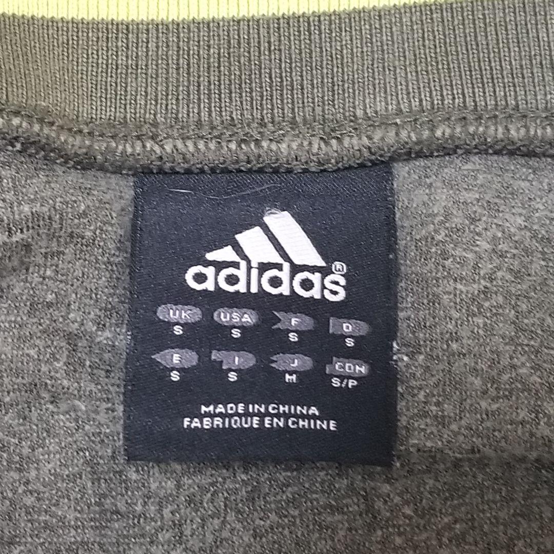 【adidas】オリーブグリーン/カーキ ベロア ジャージ セットアップ M