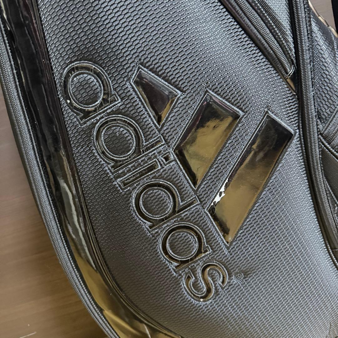 adidas キャディバッグ ゴルフバッグ ブラック