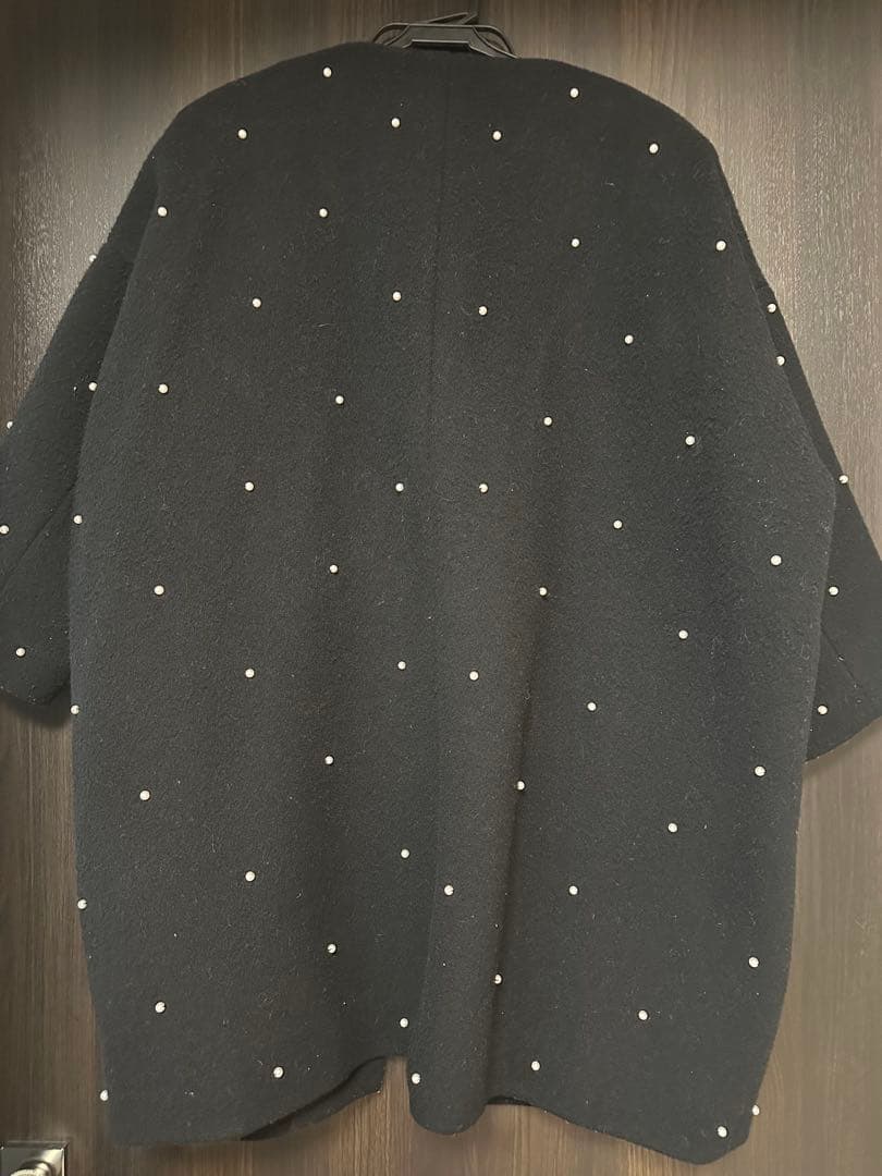 【パンダ】TSURU by Mariko Oikawaパール付きコート