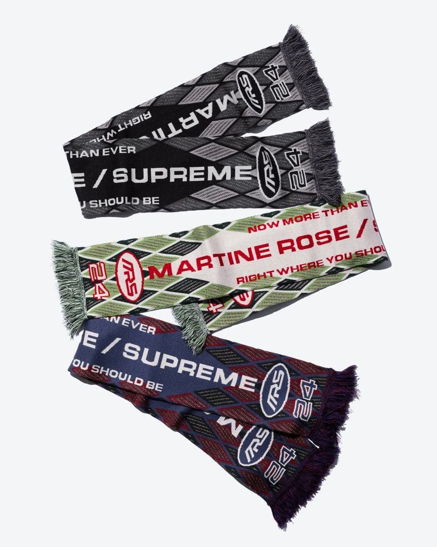 Supreme × Martine Rose scarf マフラー