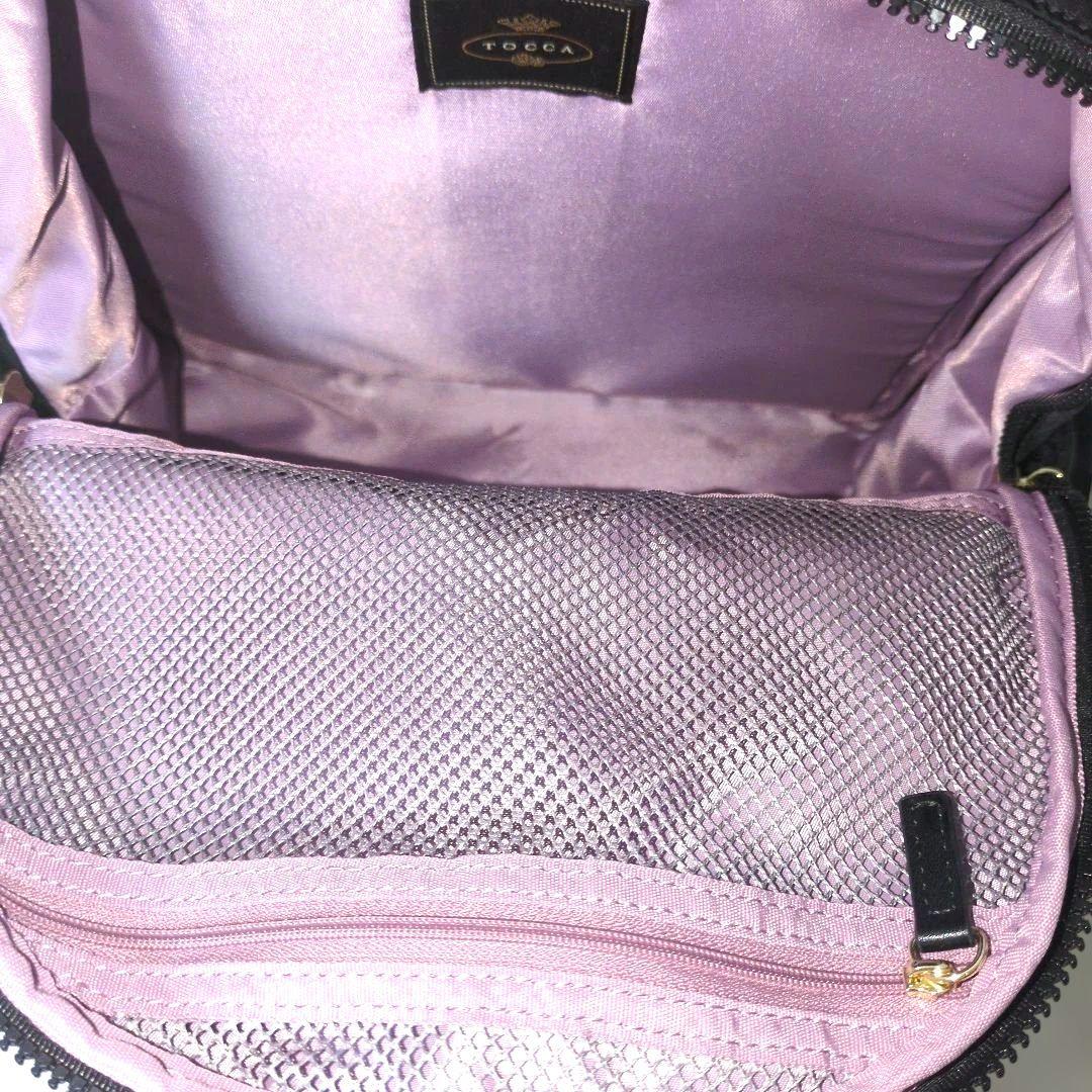 【✨極美品✨】TOCCA ブラック リュック　トッカ　撥水　A4サイズ対応