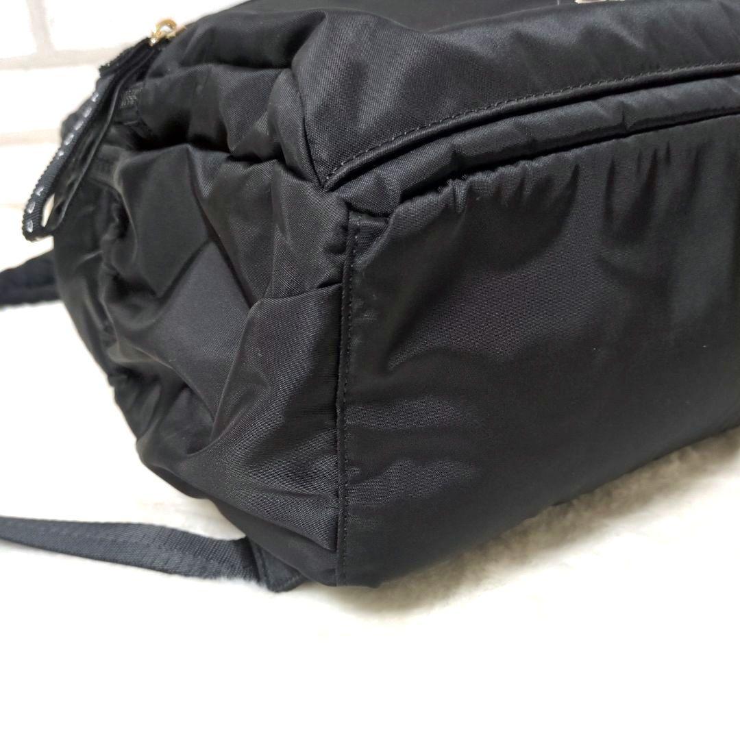 【✨極美品✨】TOCCA ブラック リュック　トッカ　撥水　A4サイズ対応