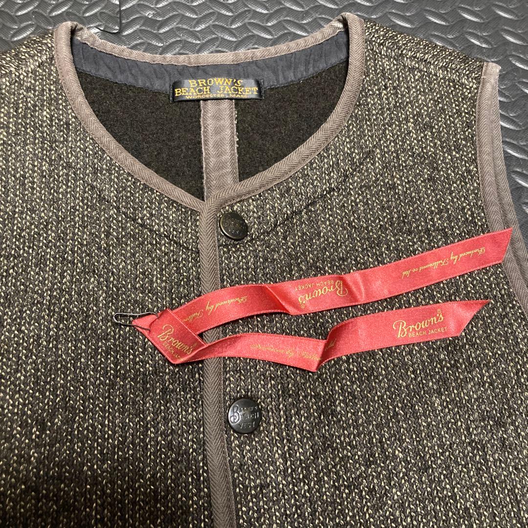 BROWNA´S BEACH JACKET ウールベスト