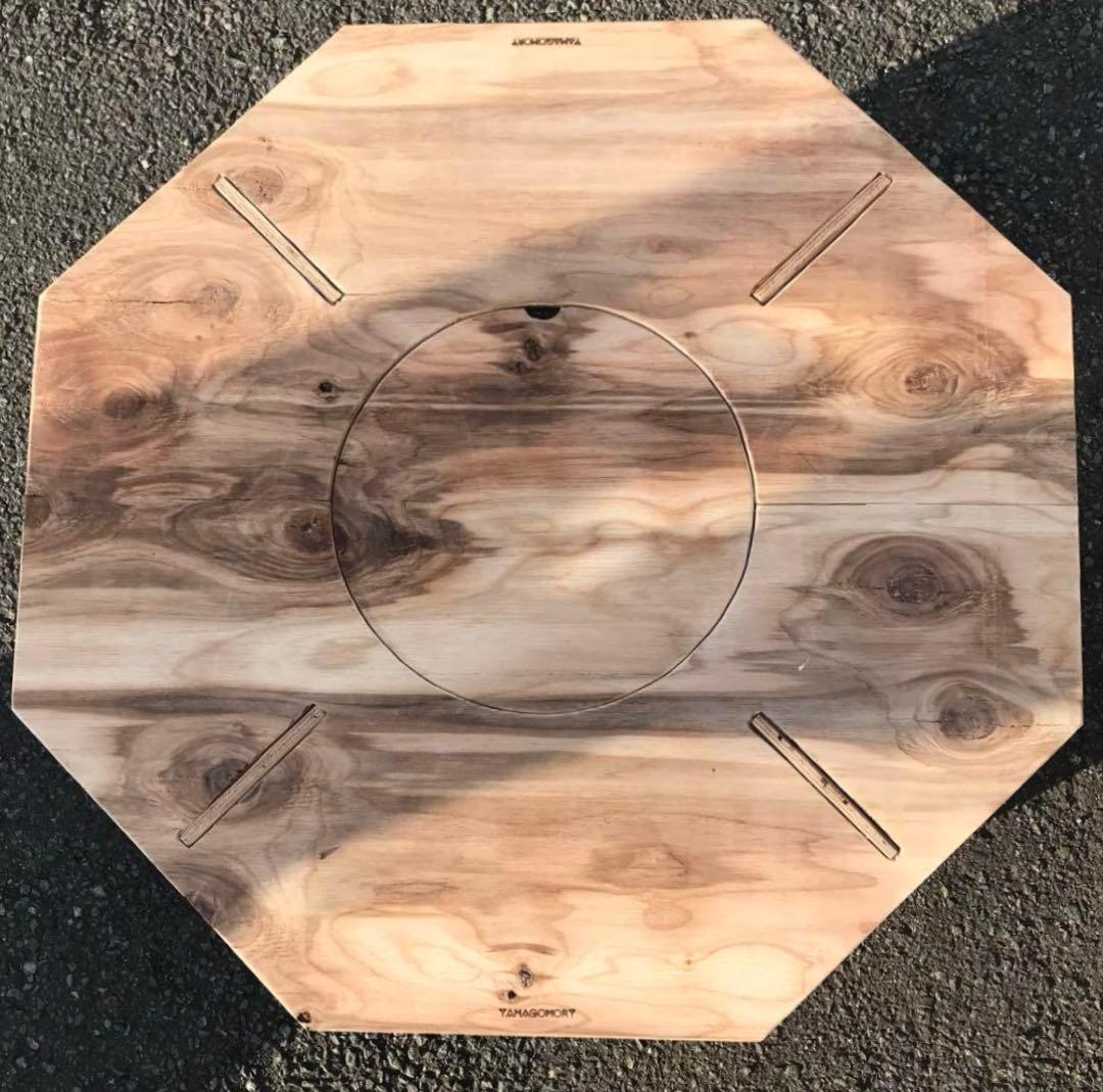 YAMAGOMORY 八卓 七輪テーブル 折り畳み キャンプテーブル - メルカリ