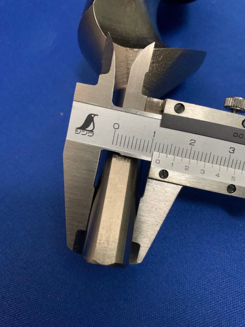 ポールセッティングドリル刃 45x500mm 超硬チップ付 軸径13mm (1