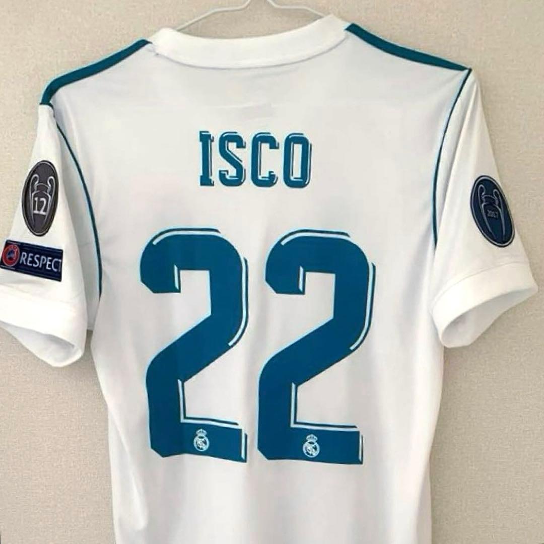 レア】レアルマドリード イスコ 17/18シーズン ユニフォーム Sサイズ