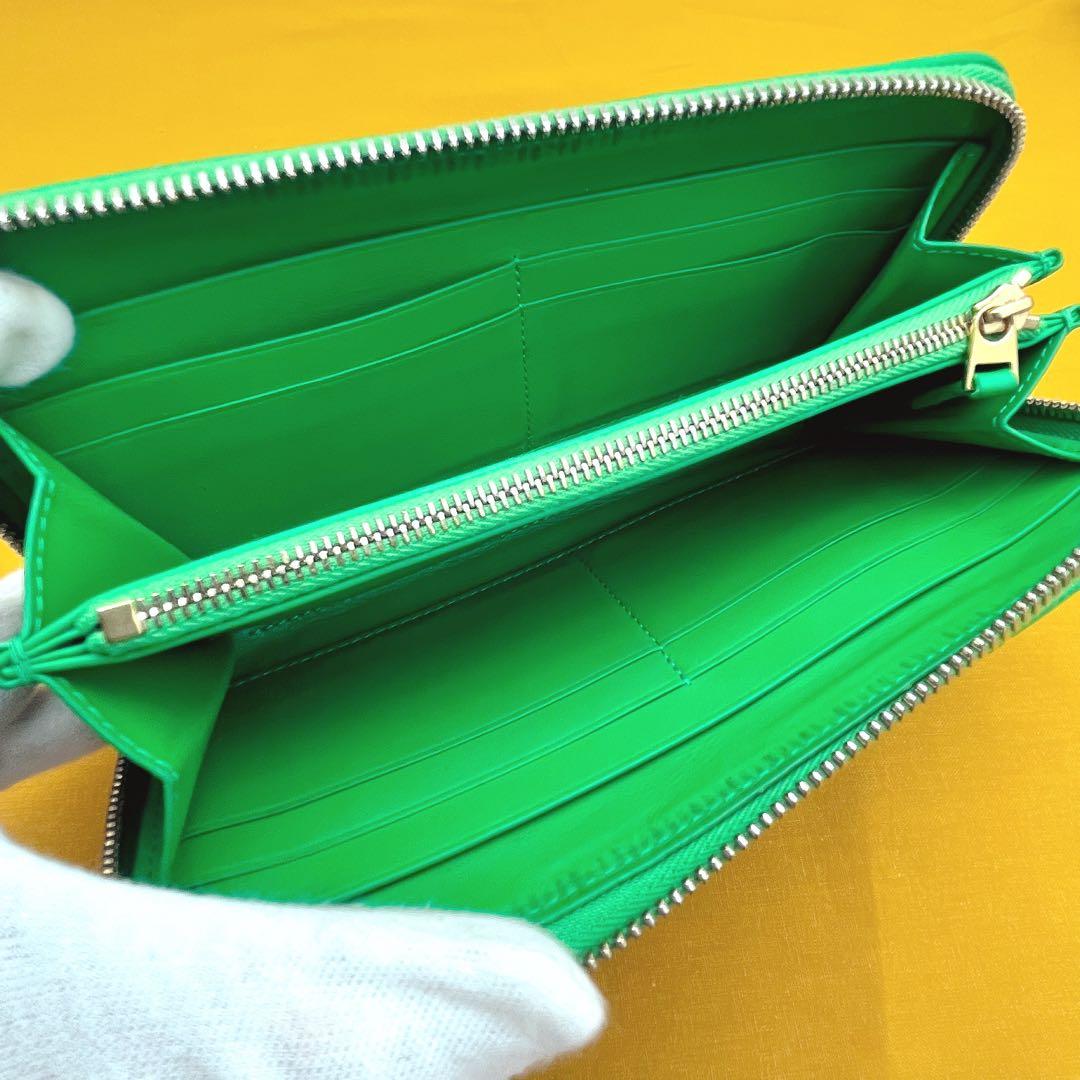 ✨美品✨ボッテガヴェネタ 長財布 イントレチャート ジップアラウンド