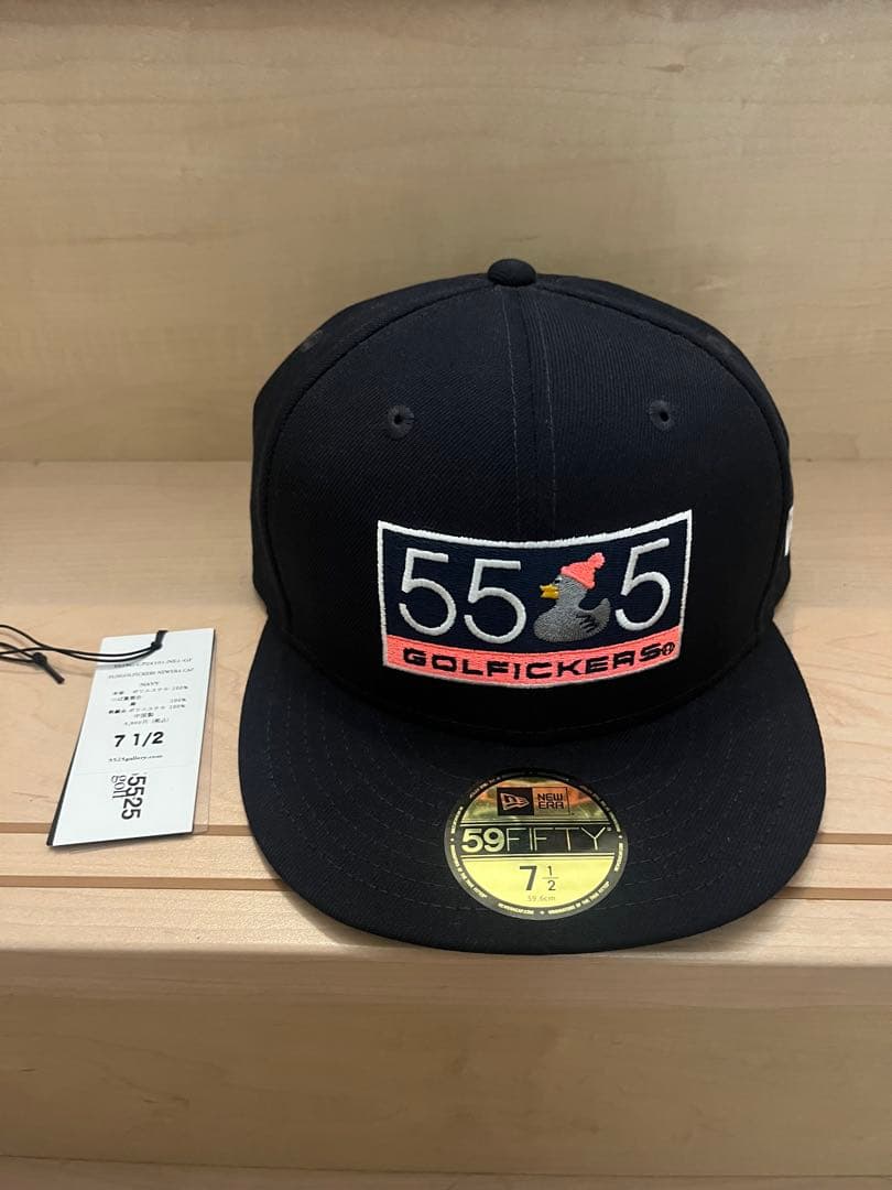 GOLFICKERS×5525×NEWERA キャップ（59.6cm）