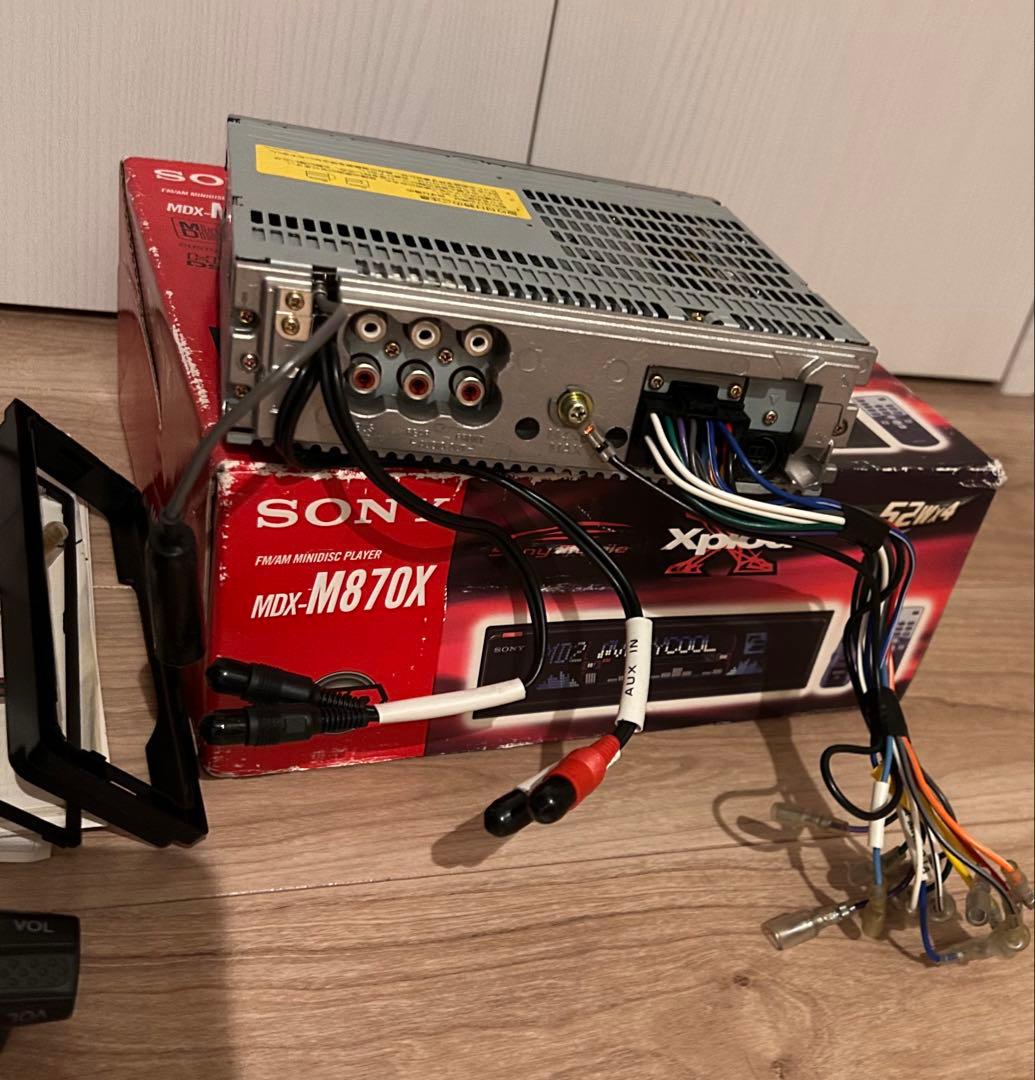 SONY MDX-M870X FM AM DSP - ラジオ・コンポベストセラー 商品