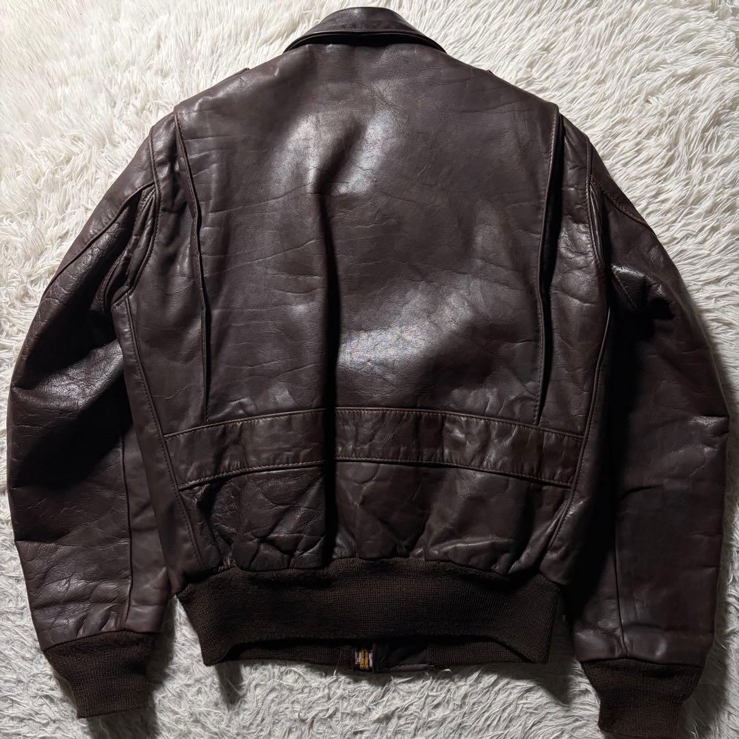 希少/40サイズ■✨schott フライトジャケット　G-1 ブラウン　USA製