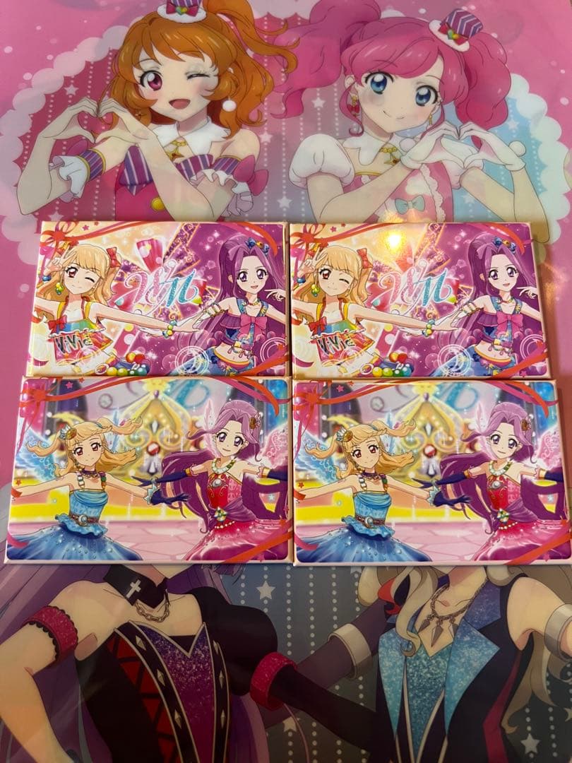 WM 神崎美月 夏樹みくる 缶バッジ アイカツ 映画 劇場 輝き ユニット