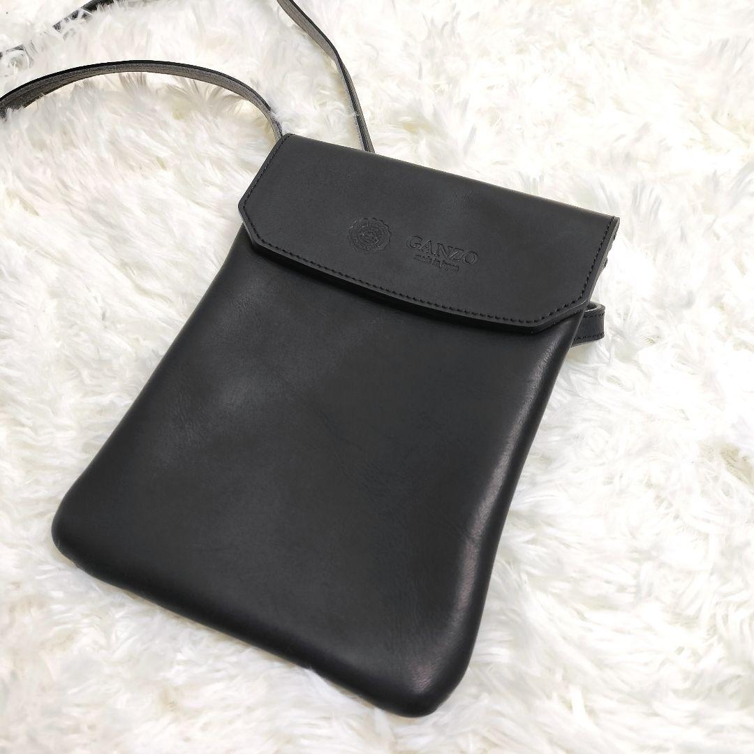 美品】GANZO ガンゾ OIL GLOVE オイルグローブ サコッシュS - メルカリ