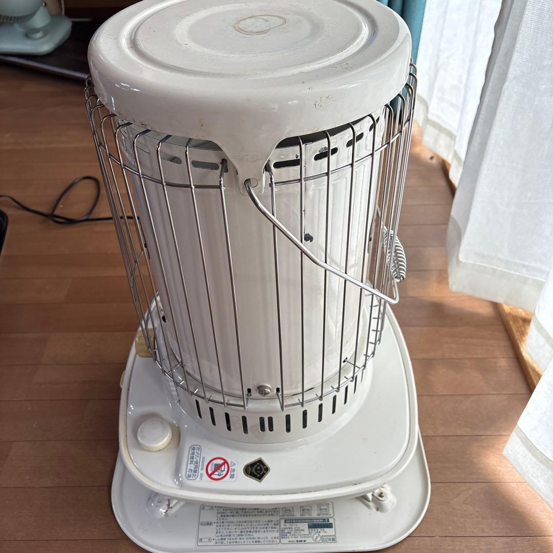 コロナ　ホワイトストーブ 安全ガード付き 手動式