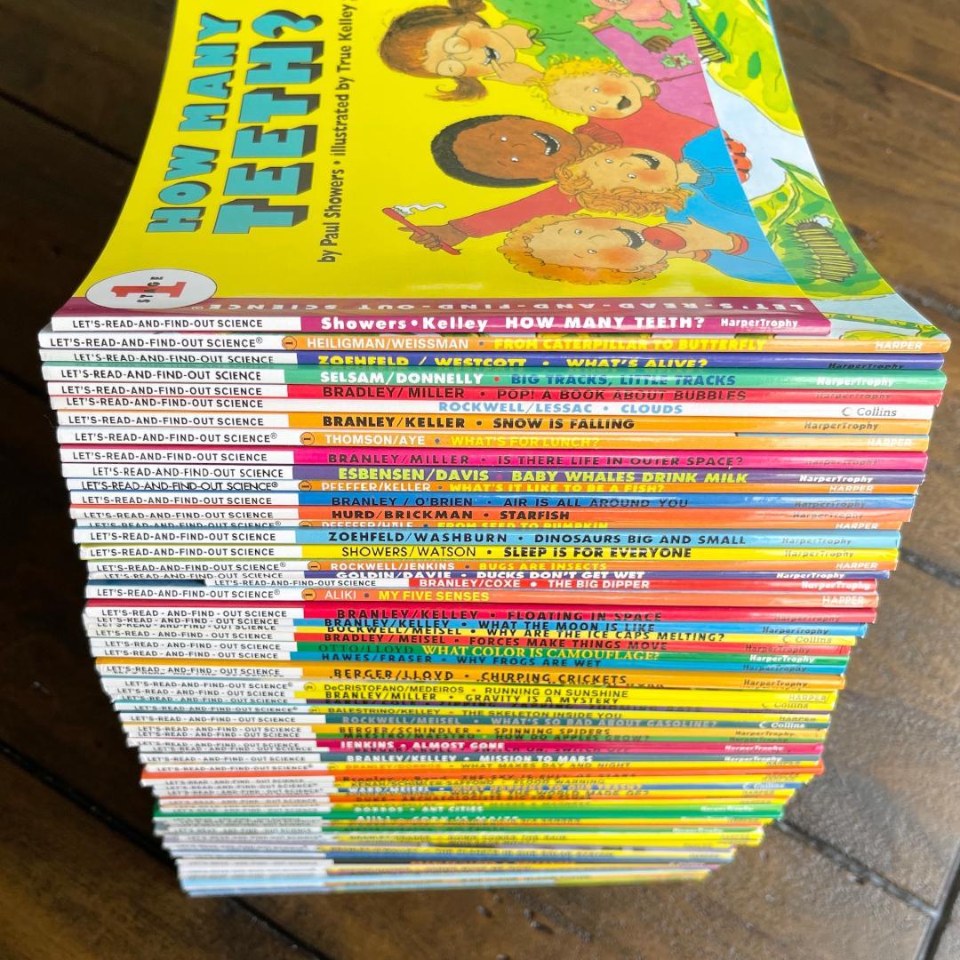 Let's Read and Find Out Science 130冊英語絵本