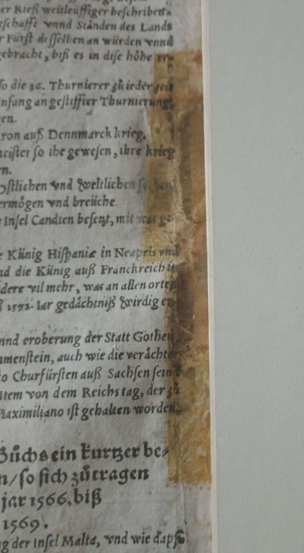 額装品 木版画 古地図の扉絵 1572年 ミュンスター 稀少 入手難作品