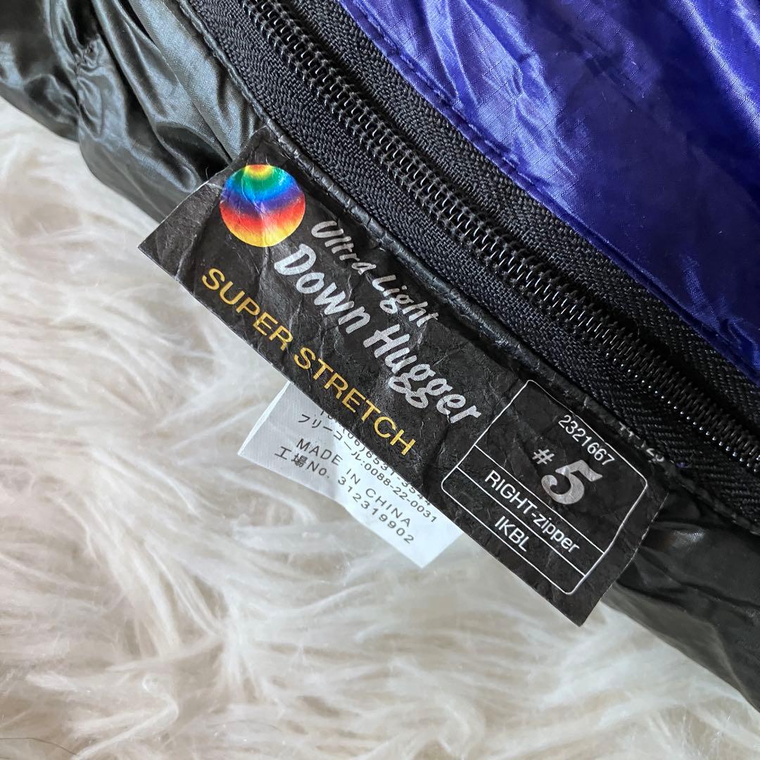 ‼️美品‼️モンベル 希少なウルトラライトダウンハガー #5 寝袋 シュラフ