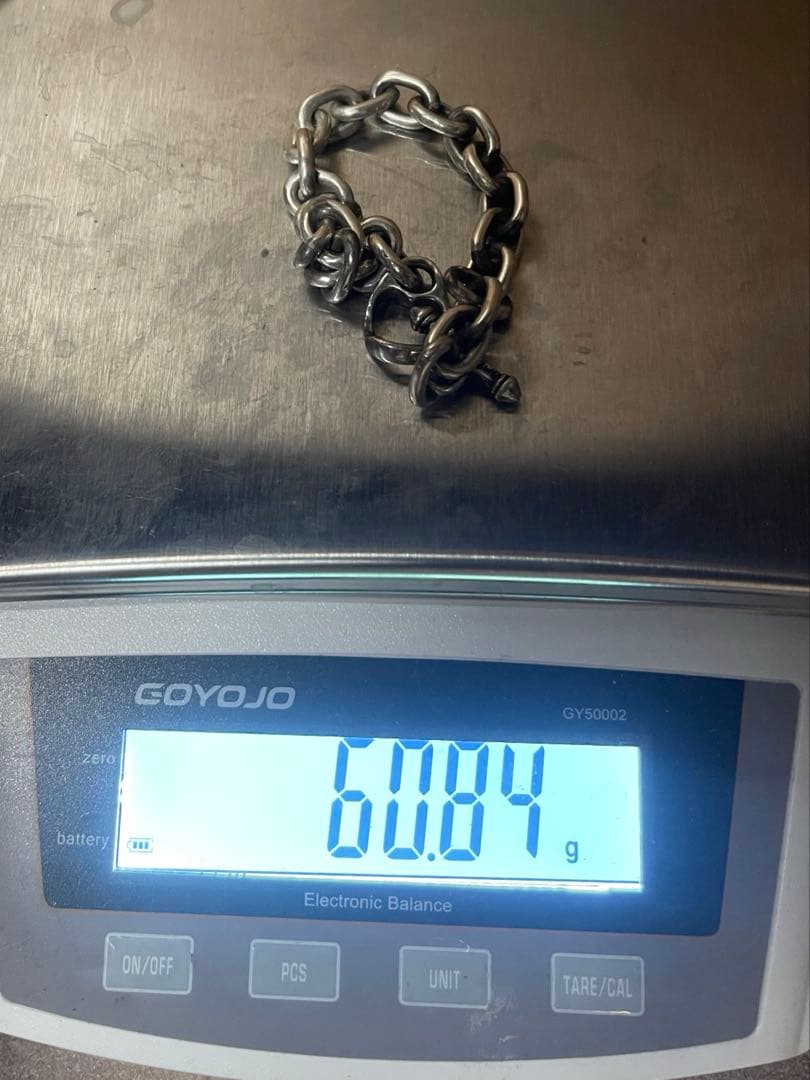 BWL シンプルチェーン　ブレスレット　ビルウォールレザー