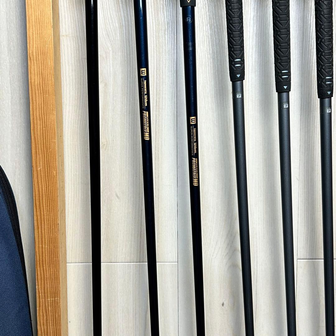 【メンズ右】キャロウェイ ウィルソン ミズノメンズゴルフセット　初心者