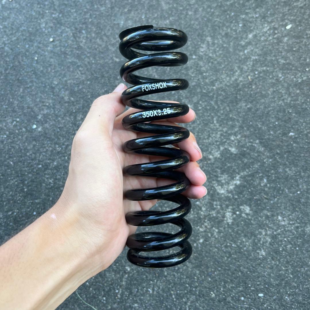 FOXSHOXコイル スプリング 350x3.25