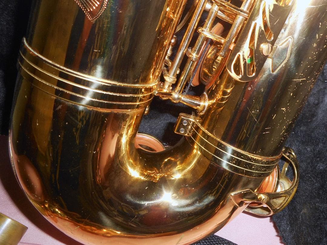 【中古・保管品】アンティグア テナーサックス + マウスピース、リガチャ、ケース