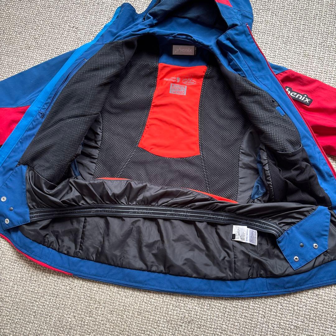 phenix スキーウェア 赤/青