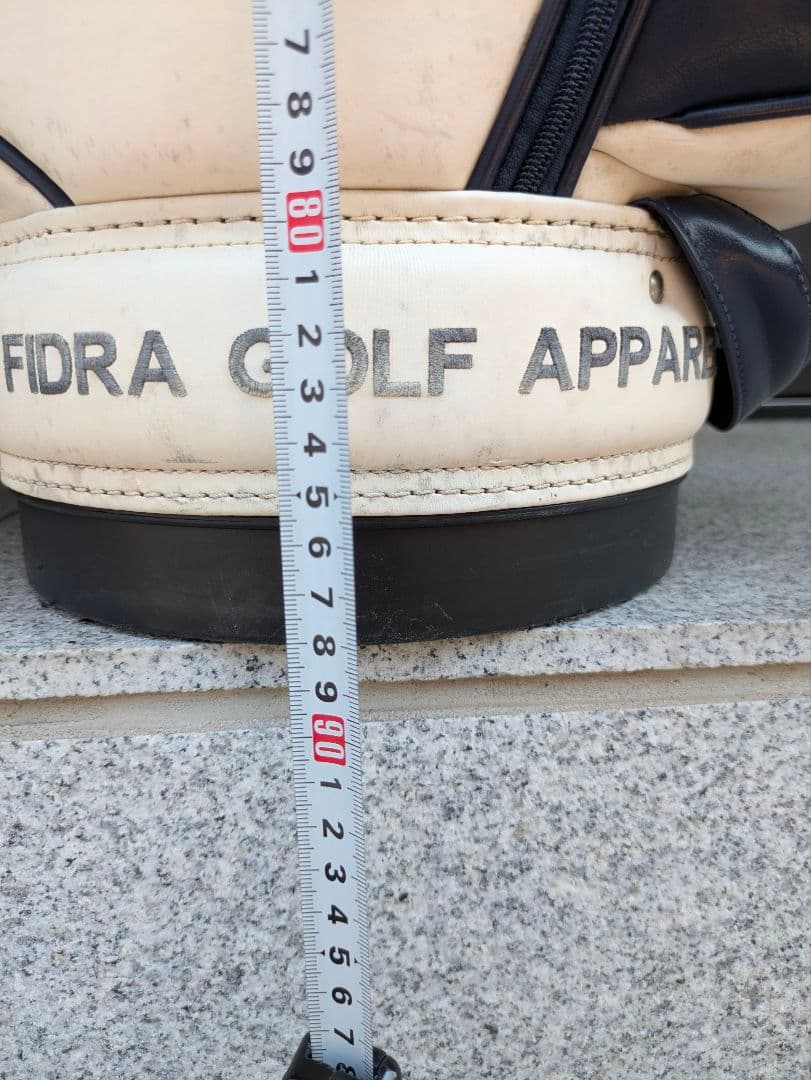 フィドラ大型キャディバッグ中古メンズFIDRAゴルフクラブバッグオシャレ