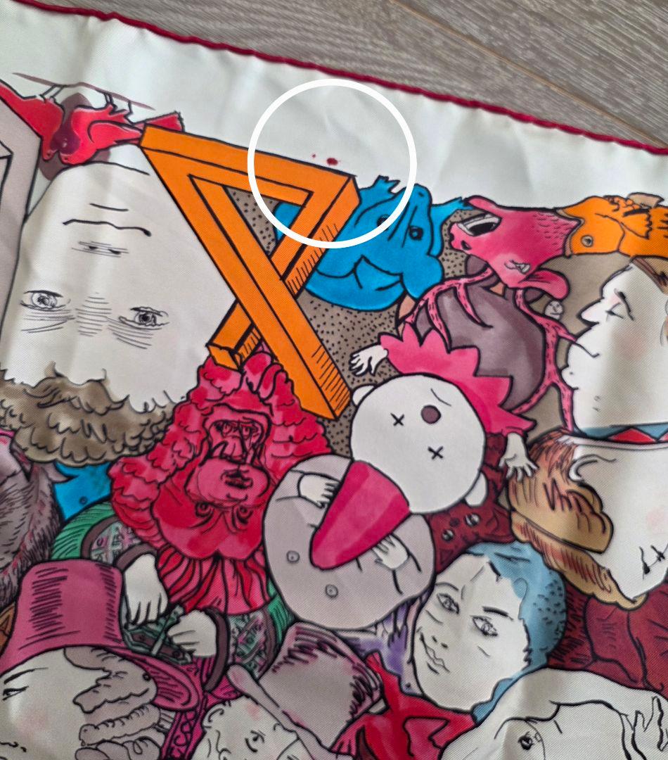 HERMES エルメス　morphoses　メタモルフォーゼ 　カレ９０