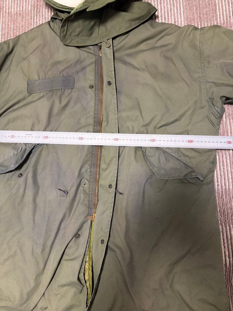 アメリカ軍実物放出品M-65フィッシュテールパーカーモッズコート フルセット