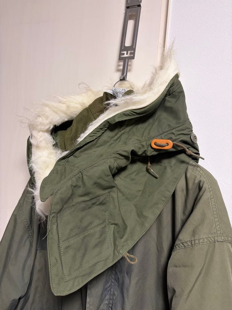 アメリカ軍実物放出品M-65フィッシュテールパーカーモッズコート フルセット