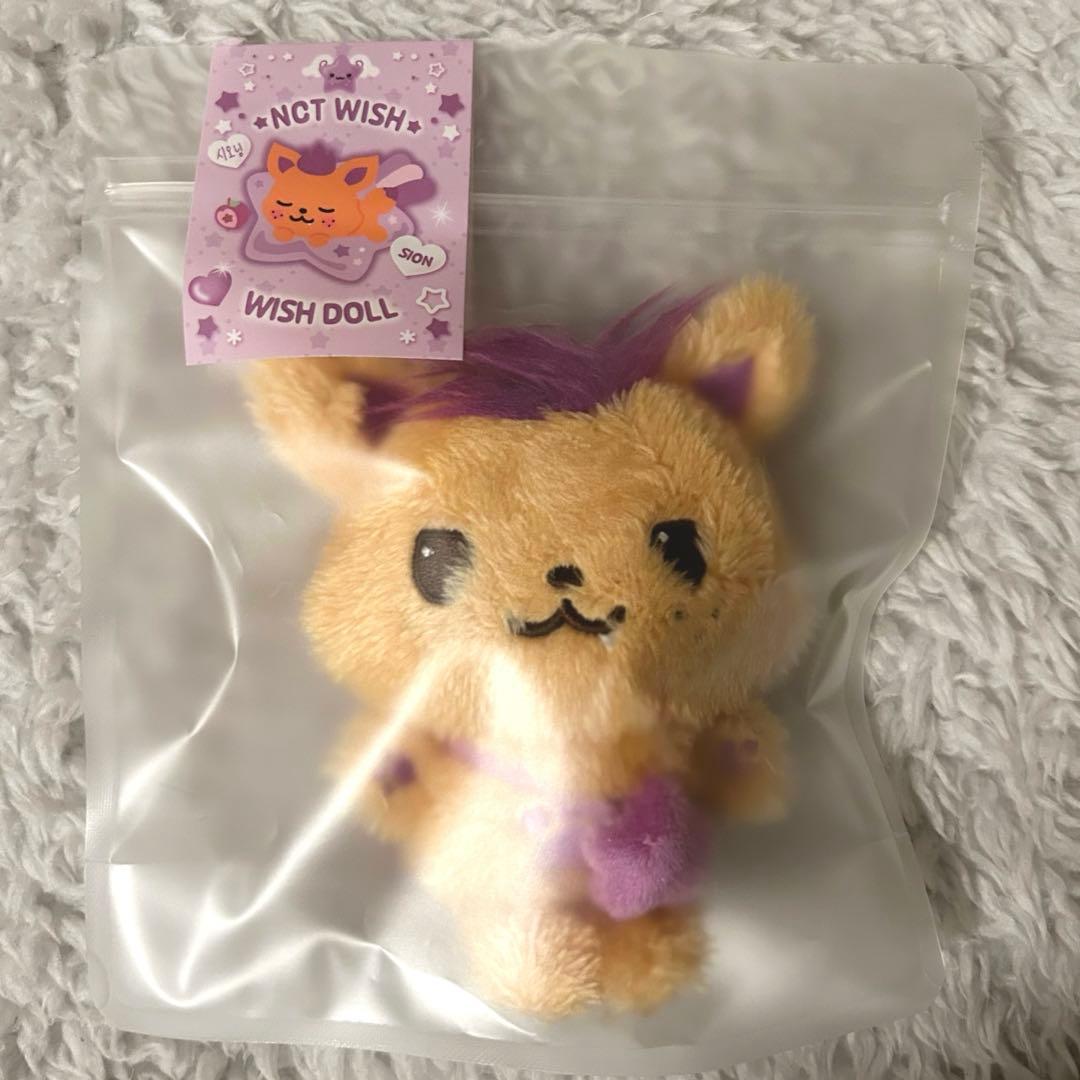 nct wish doll シオン シオニン ぬいぐるみ - メルカリ