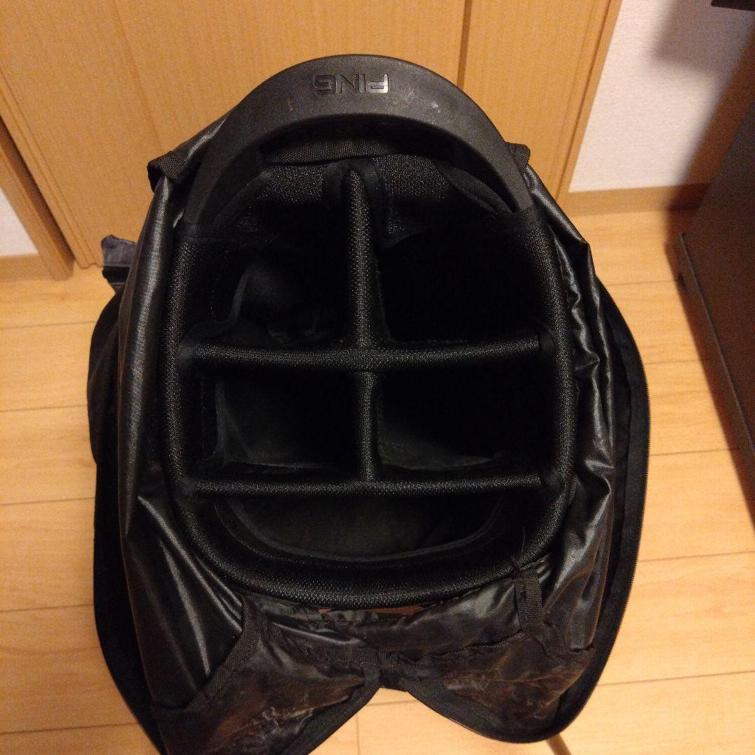 PING HOOFER TOUR スタンドバッグ ホワイト/ブラック