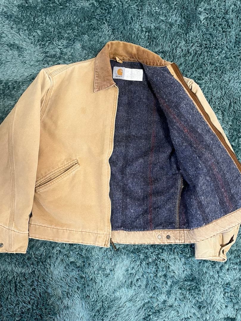 【希少】80s USA製 カーハート デトロイトジャケット 星タグS〜Mサイズ