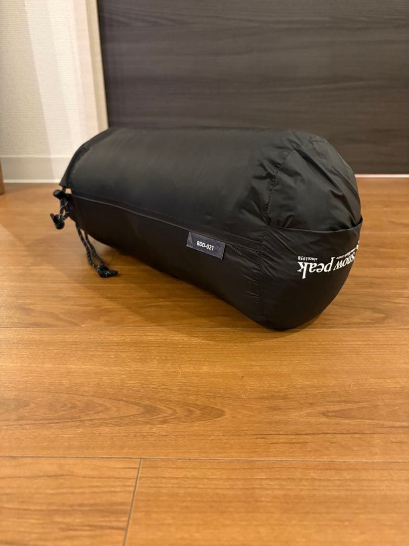 スノーピーク PEAKシュラフBACOO350バクー350開封のみ未使用