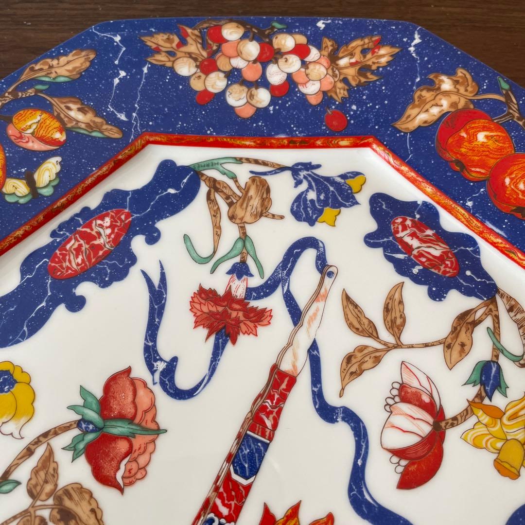 エルメス HERMES 皿 プレート 八角形 ピエールドリアン エ ドクシダン