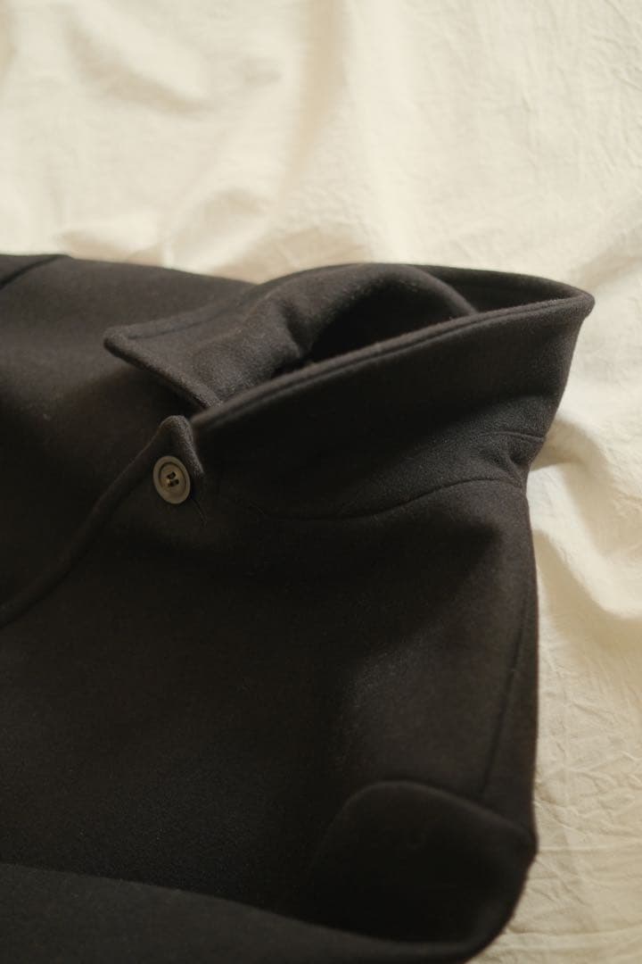 希少 極美品 プライベートホワイト ウールステンカラーコート