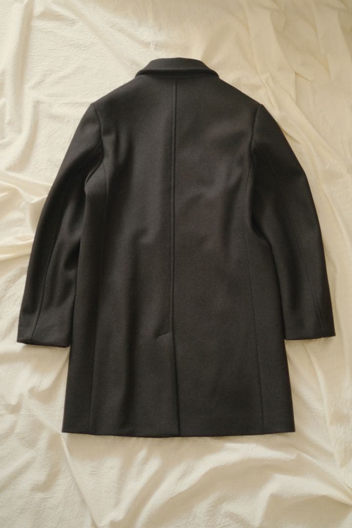 希少 極美品 プライベートホワイト ウールステンカラーコート