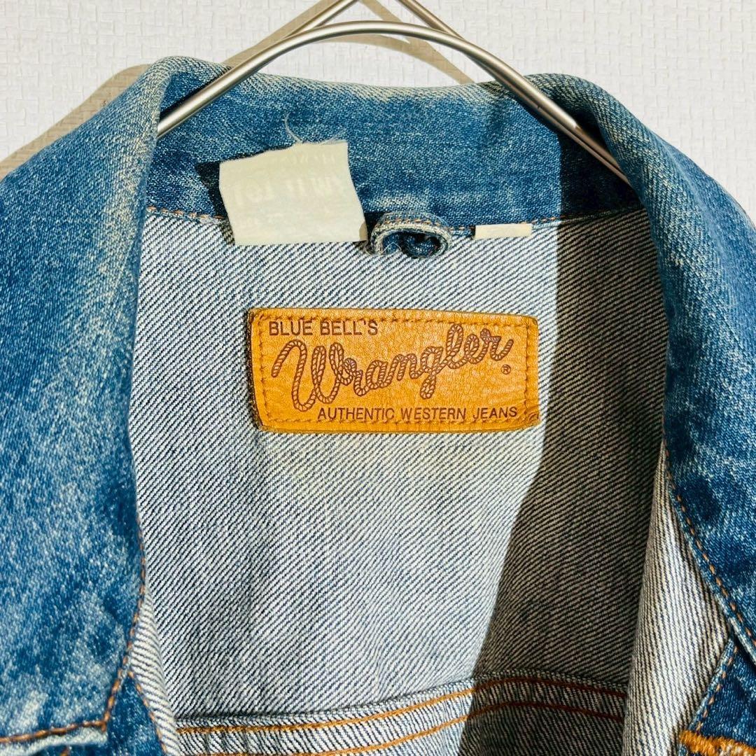 【ラングラー】デニムジャケット 11MJ 日本製 Gジャン ヴィンテージ 90s