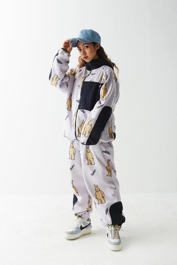 ビエスラビット うさぎ アニマル 韓国 キュート ゆるダボ アウトドア ダンス