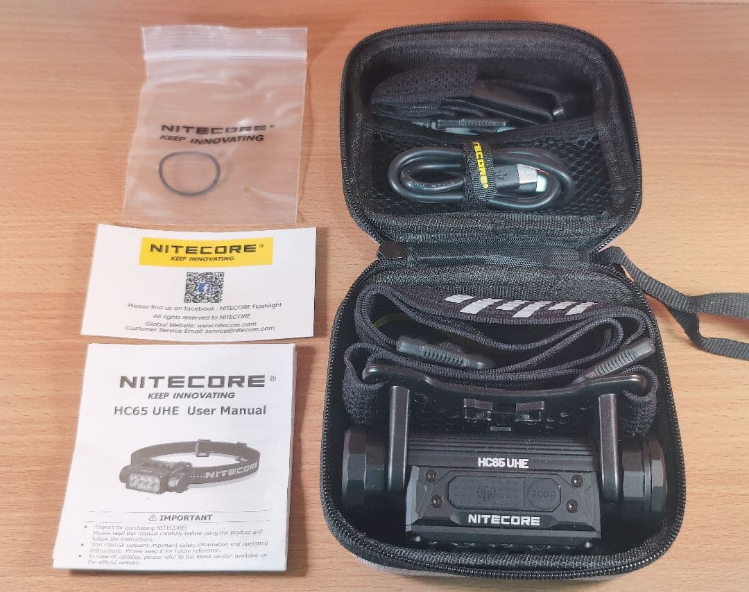 NITECORE ナイトコア HC65 UHE ヘッドランプ ヘッドライト