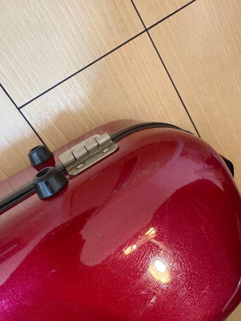 トロンボーン ハードケース シャイニーケース レッド 赤