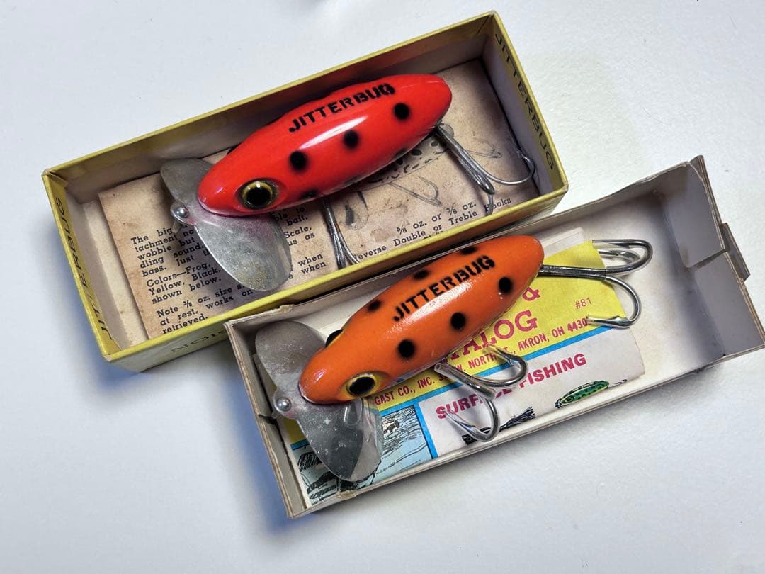Jitterbug オールドルアー　Fred arbogast ジッターバグ