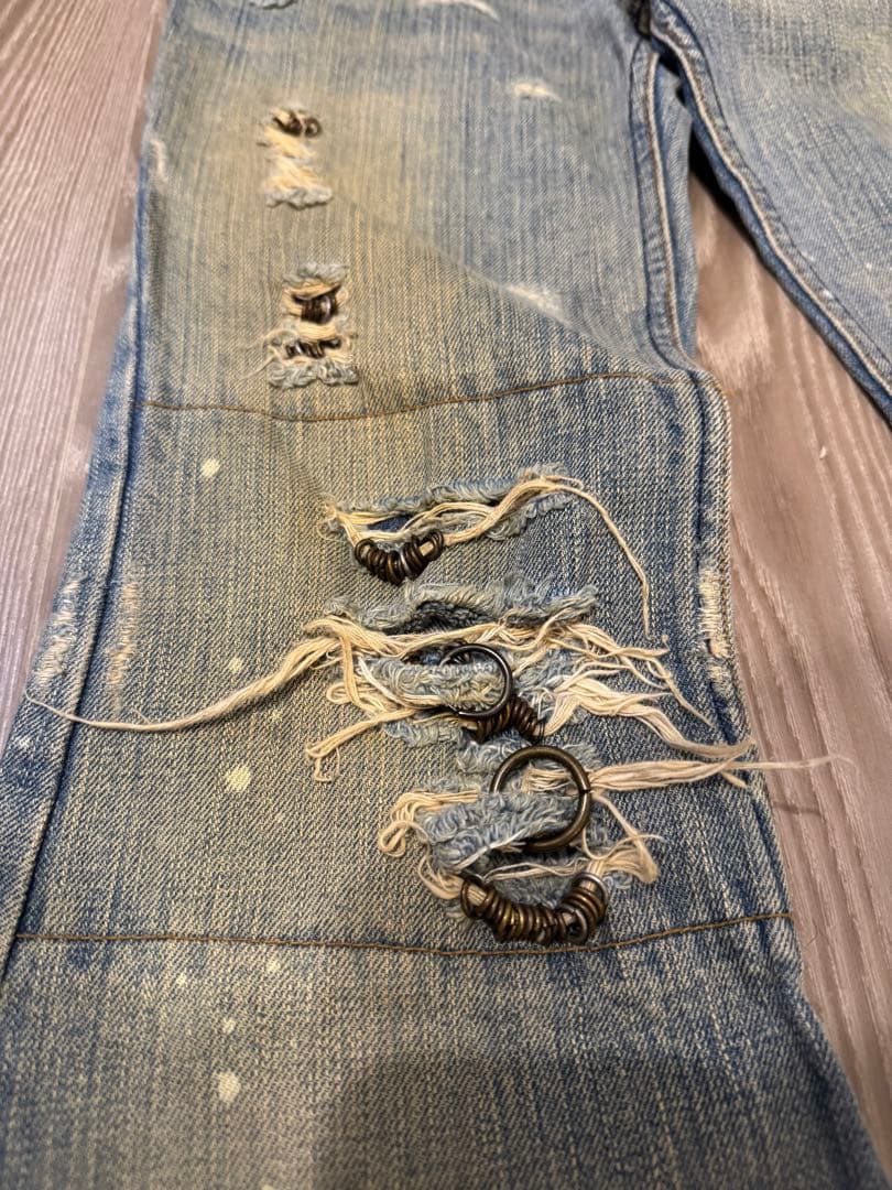 if six was nine/ L.G.B 初期 フレアデニムMUDMAX